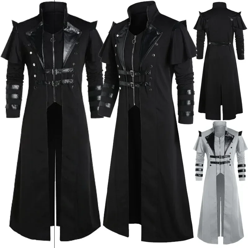 Vintage Fashion Stores - Kostium Męski Vintage Halloween Średniowieczny Steampunk