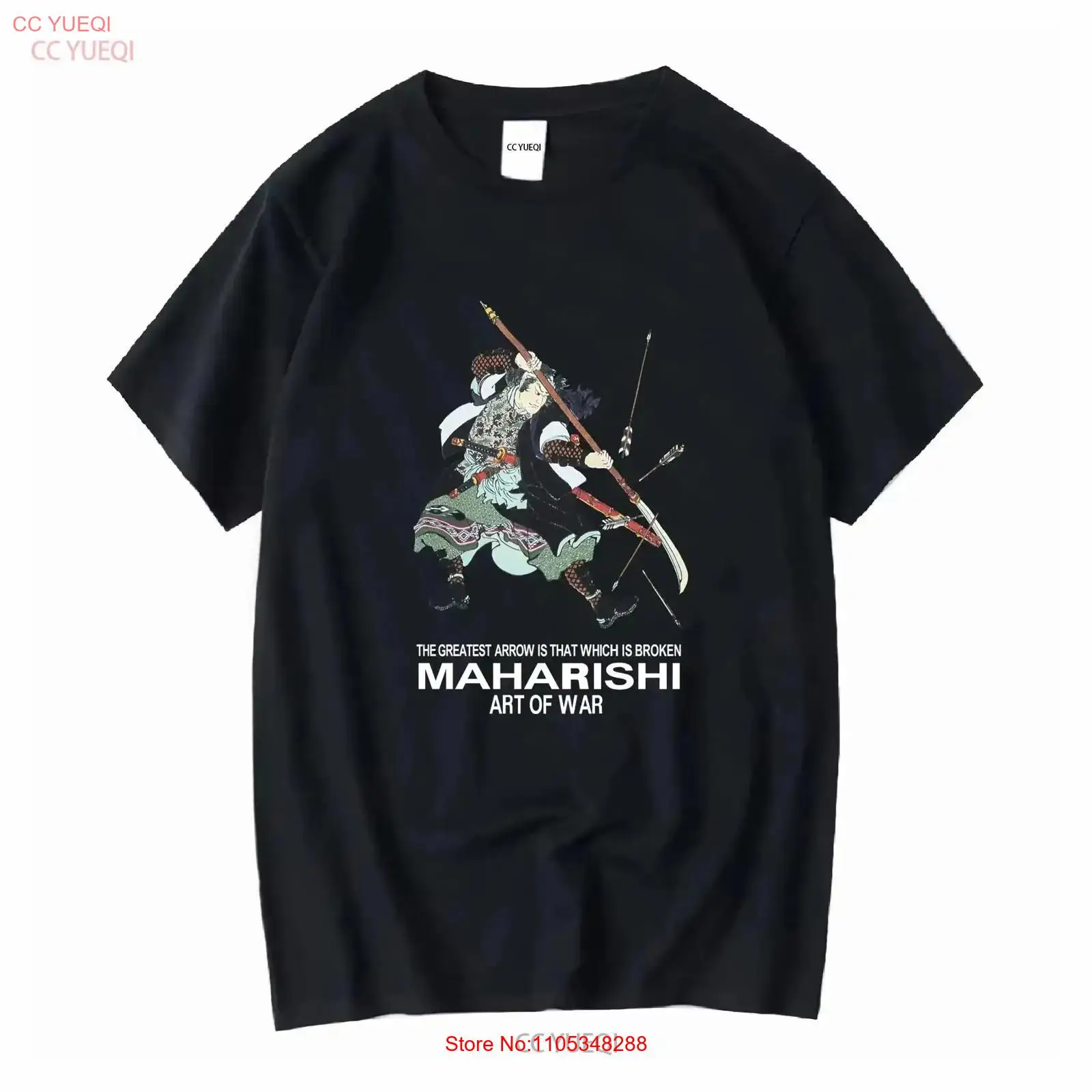 Vintage Fashion Jersey - Koszulka vintage Maharishi rozmiar S, lekko