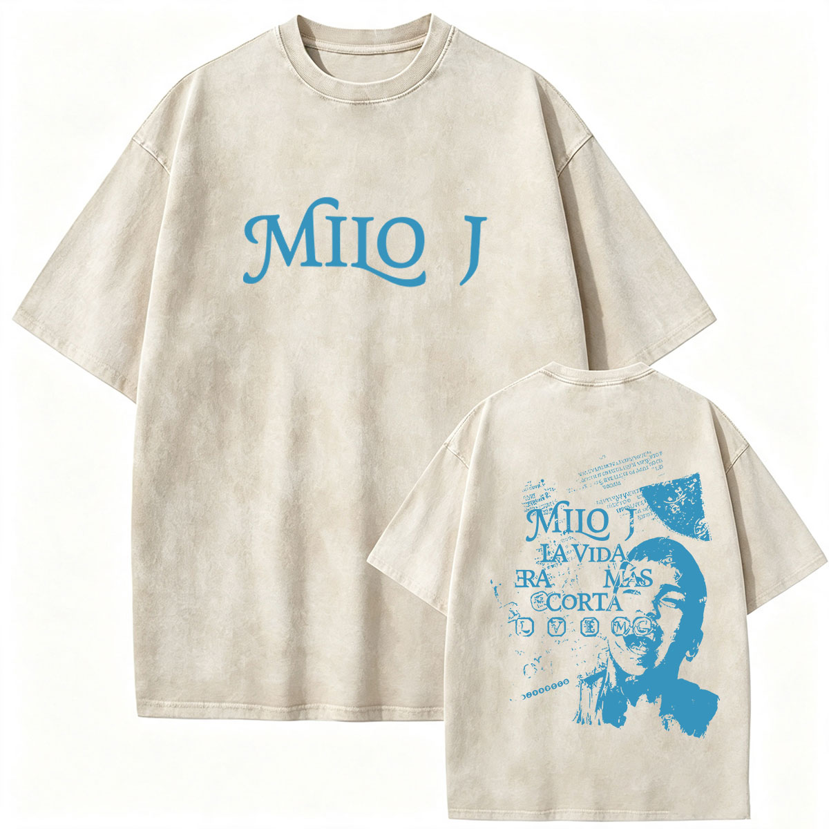 Vintage Fashion La - Koszulki z nadrukiem albumu Rapper Milo