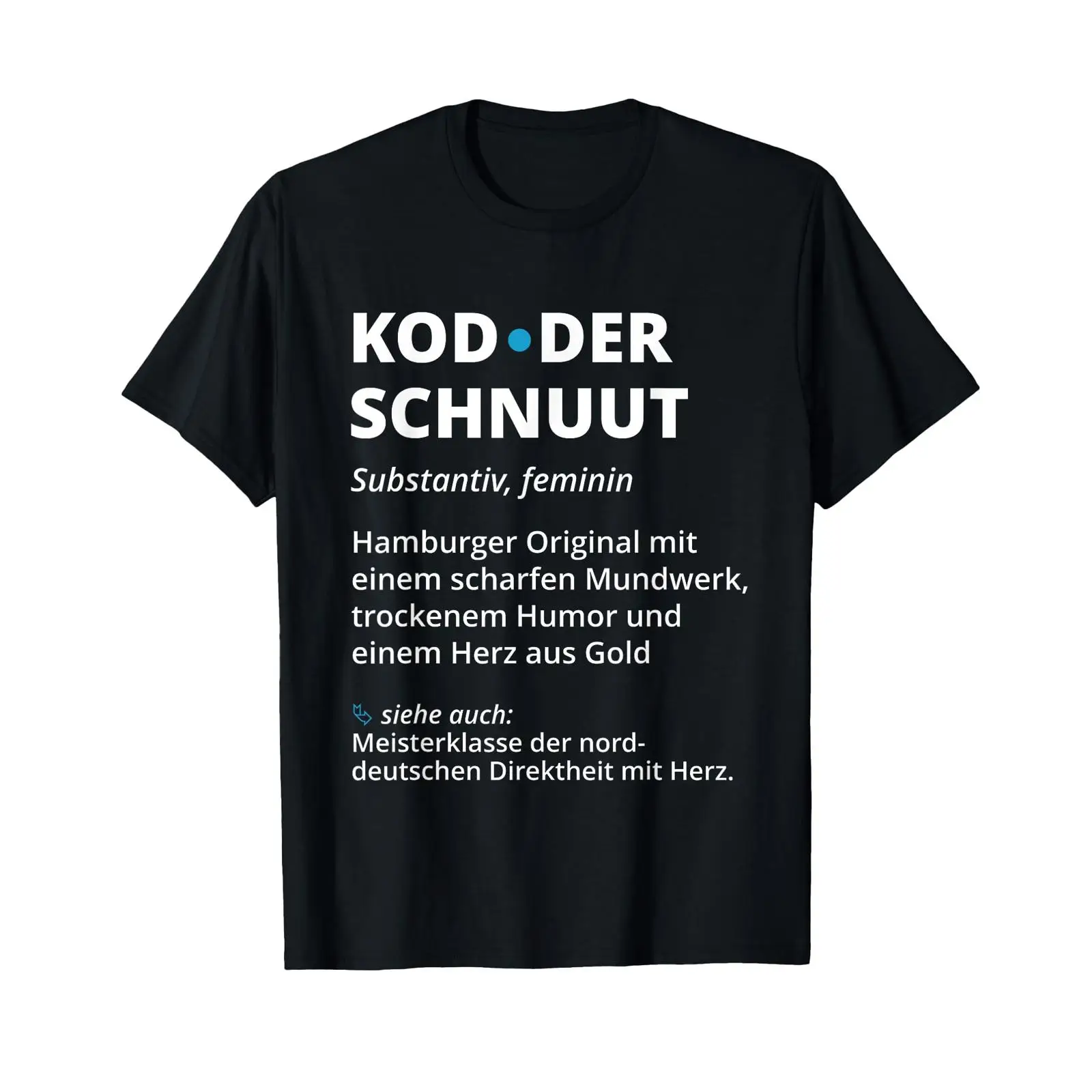 Vintage Fashion Hamburg - Kodderschnuut Hamburgisch – słownik niskoniemiecki, koszulka