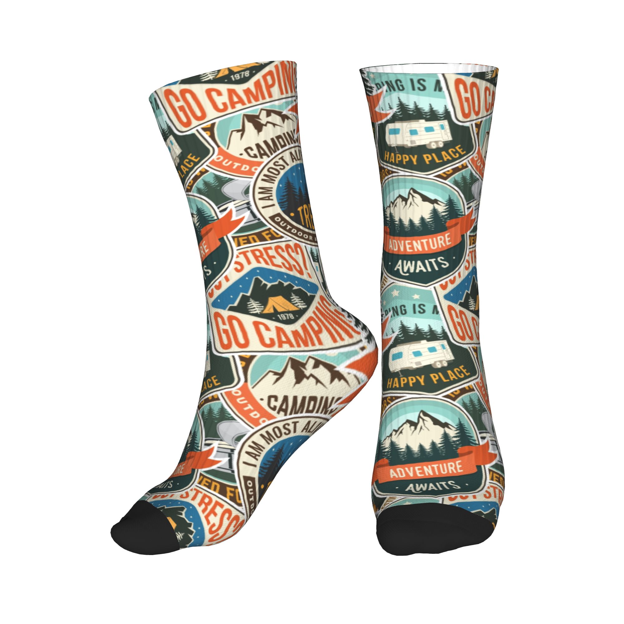 Vintage Outdoor Fashion - Męskie skarpety w stylu vintage z