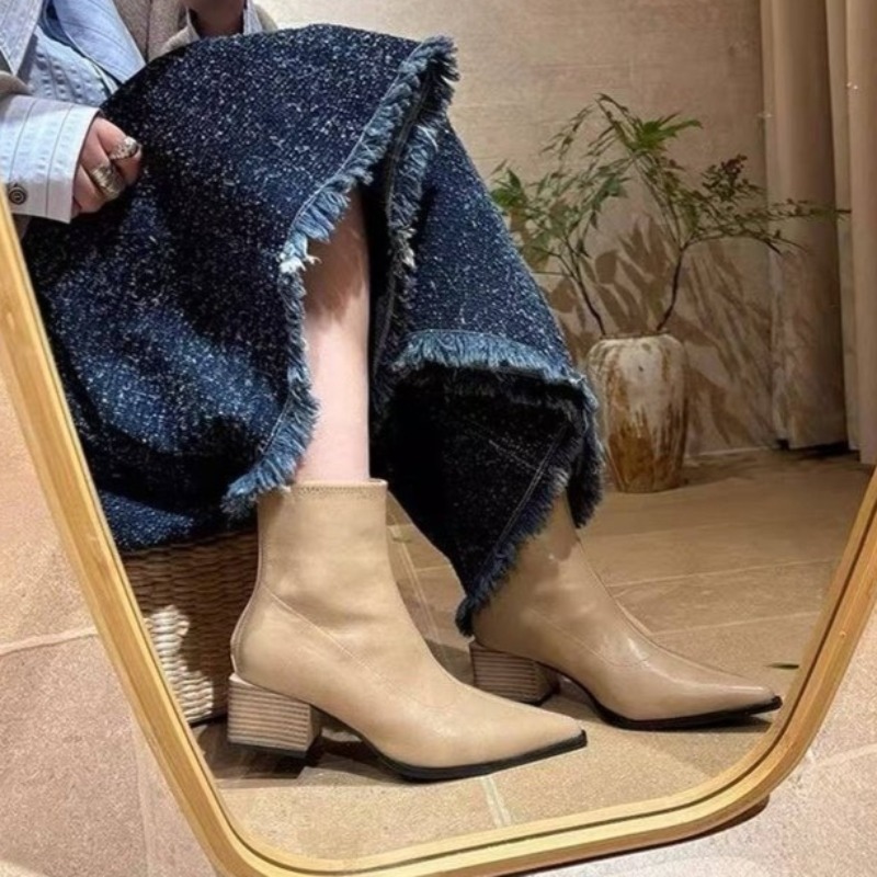 Vintage Fashion Online - 2026 Street Style Designerskie Vintage Botki