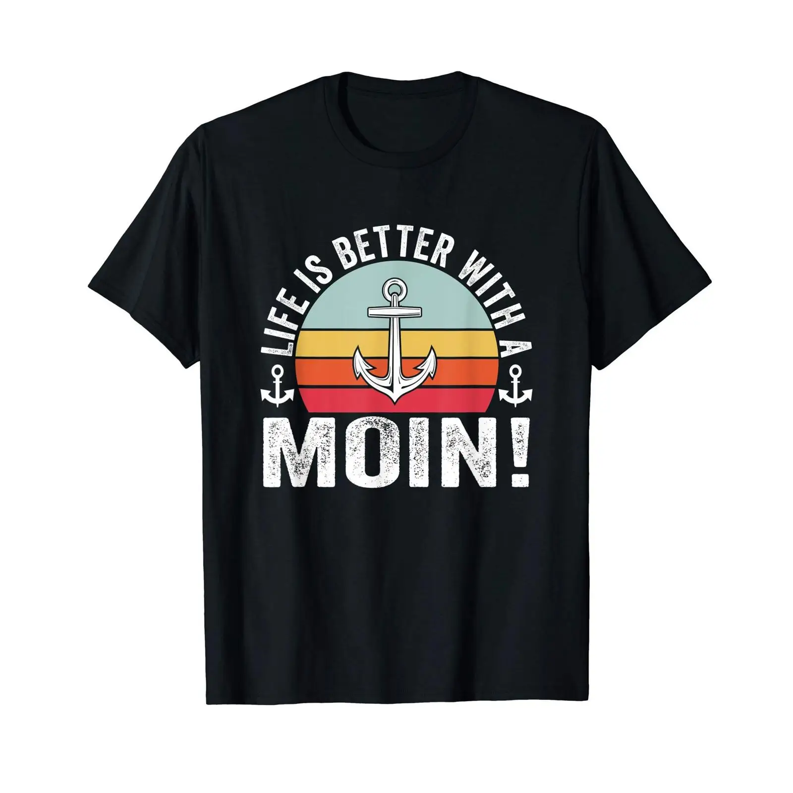 Vintage Fashion Hamburg - Moin, północno-niemiecka Hamburg, zabawne hasła, idea