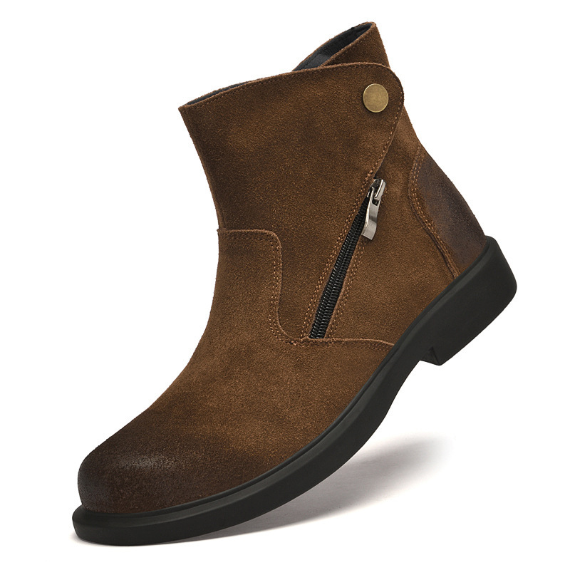 Męskie buty Chelsea ze skóry b – Vintage Outdoor Fashion recenzja i cena