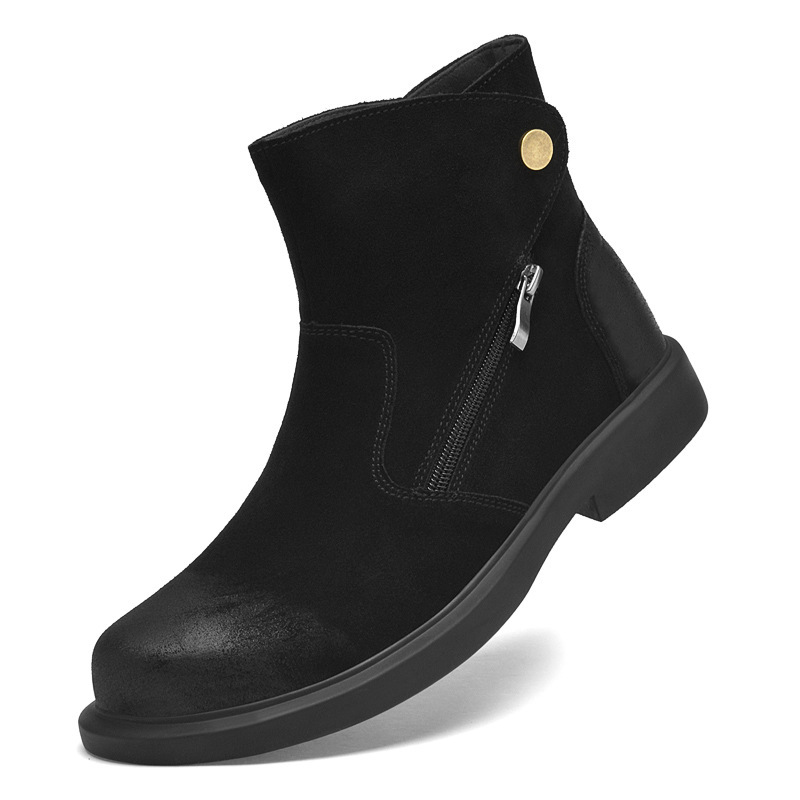 Męskie buty Chelsea ze skóry b – Vintage Outdoor Fashion recenzja i cena