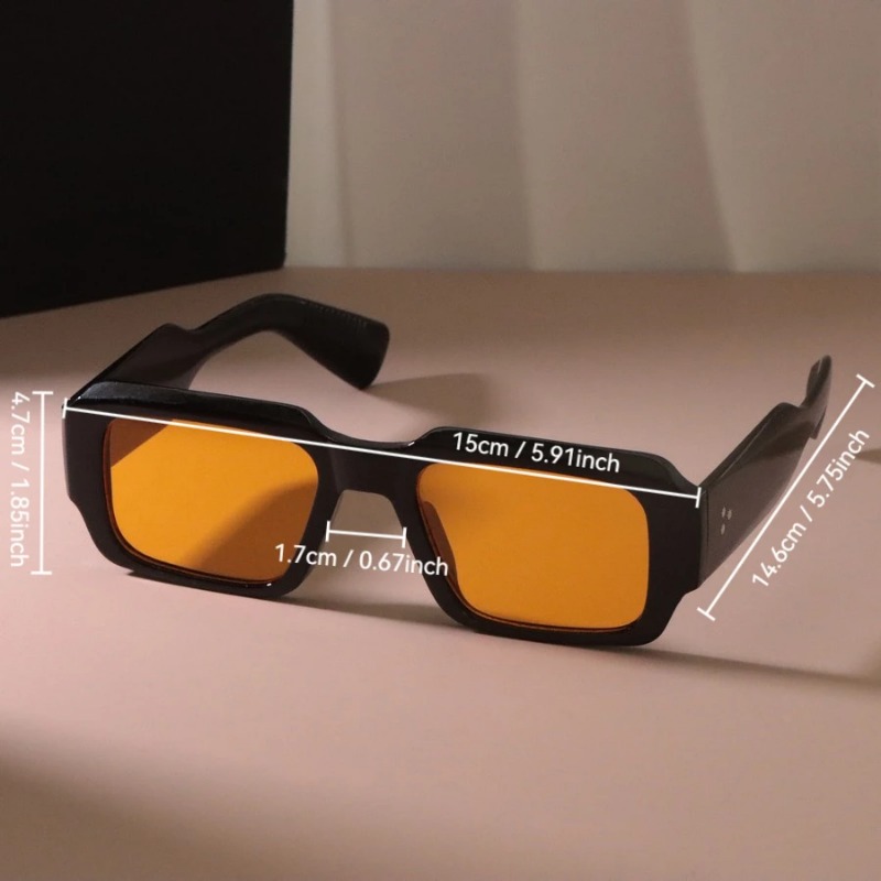 Retro Kwadratowe Okulary Przec – Vintage Fashion Enthusiasts recenzja i cena