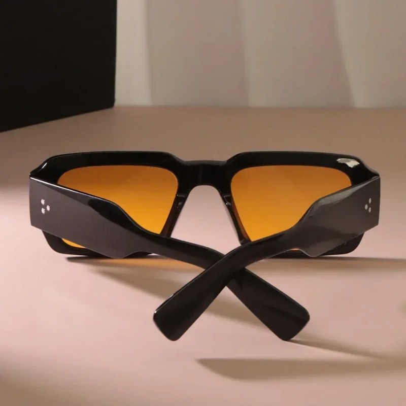 Retro Kwadratowe Okulary Przec – Vintage Fashion Enthusiasts recenzja i cena