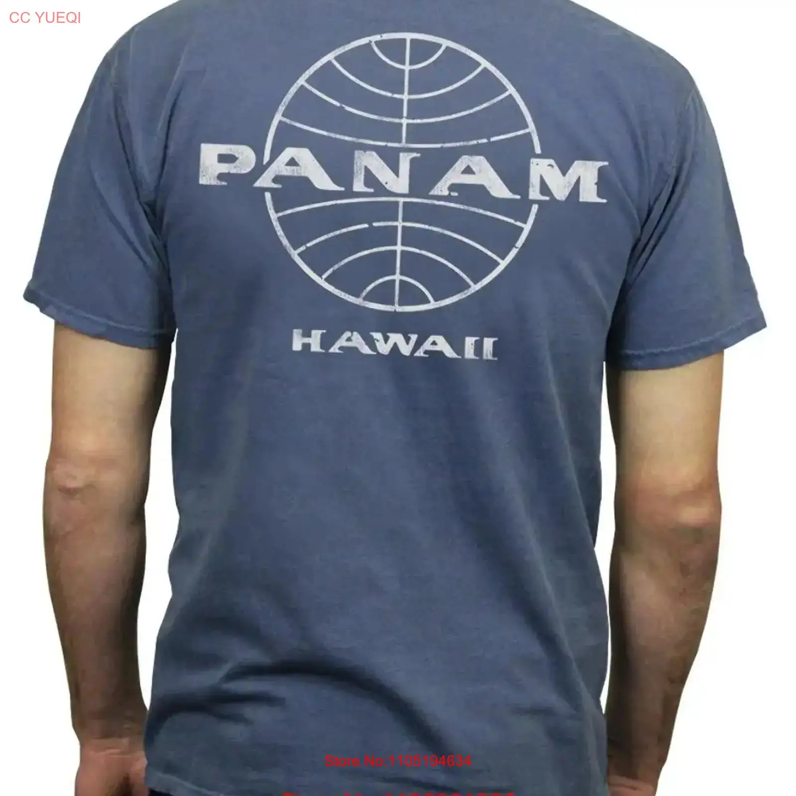 Koszulka Pan Am Globe vintage, – Vintage Fashion Jersey recenzja i cena