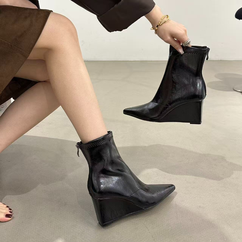 Botki damskie jesienno-zimowe  – Vintage Fashion Online recenzja i cena