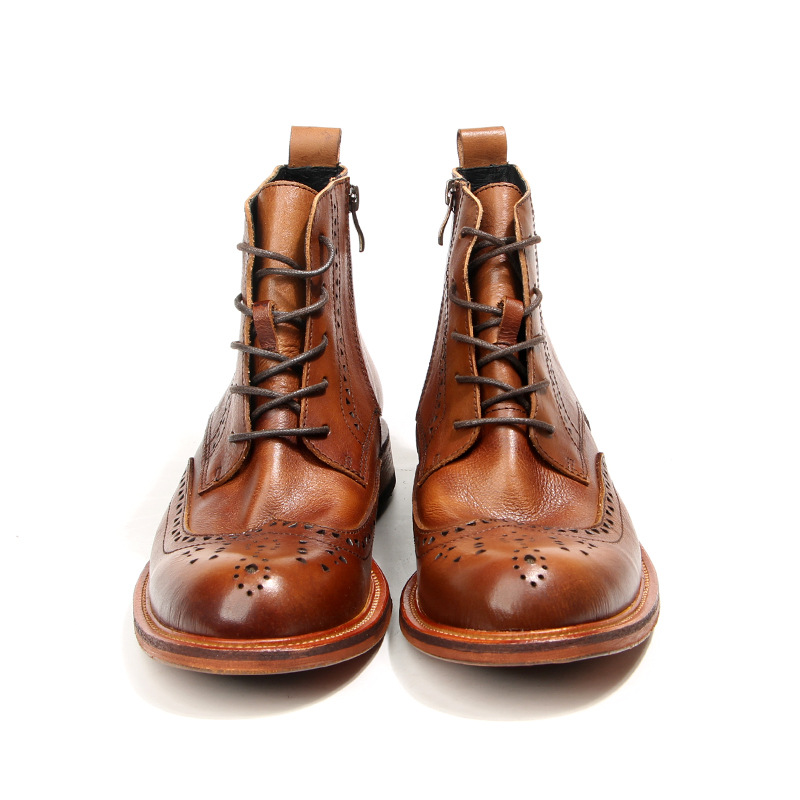 Męskie botki Chelsea w stylu v – Vintage Fashion Online recenzja i cena