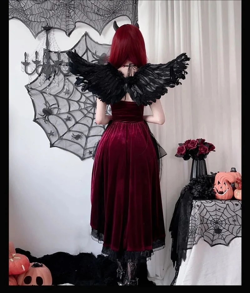Sukienka w stylu Y2K, gotyckim – Vintage Fashion Dresses recenzja i cena