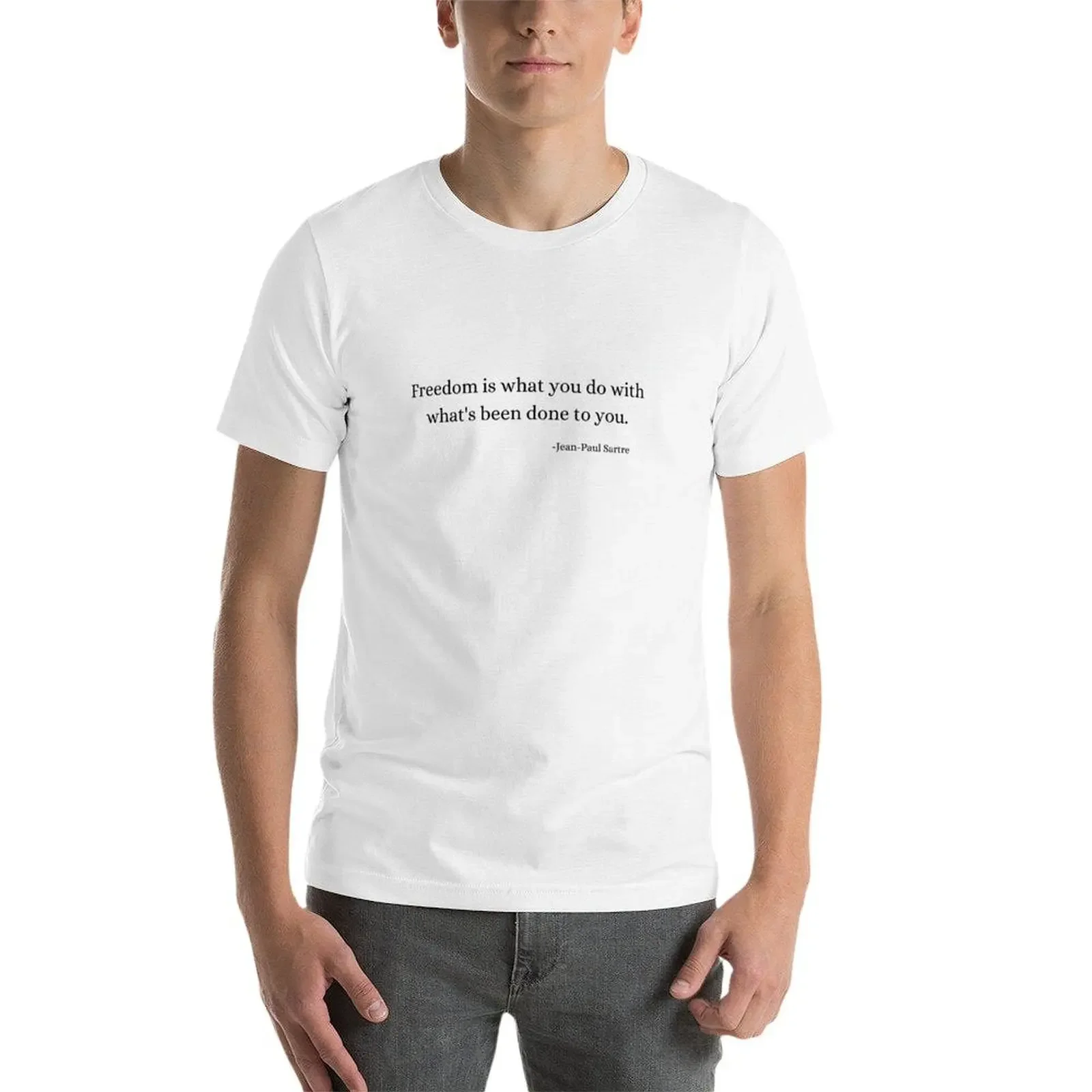 Koszulka z cytatem z filozofii – Vintage Fashion Quotes recenzja i cena