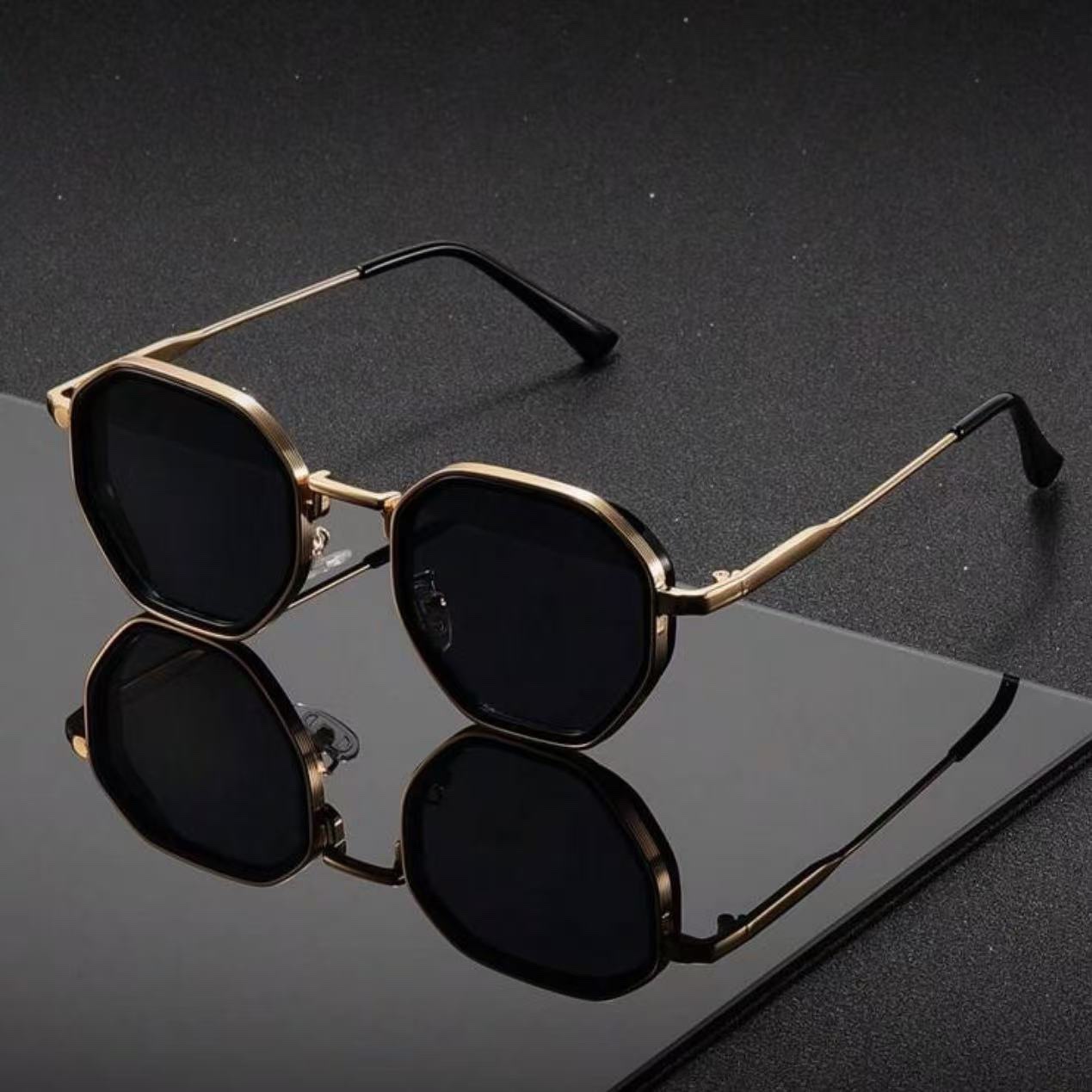 1 Para Unisex Okrągłych Metalo – Vintage Fashion Enthusiasts recenzja i cena